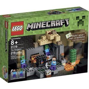 LEGO Minecraft #21119 The Dungeon (RETIRED SET) BONUS 16 EXTRA FIGURES INCLUDED!